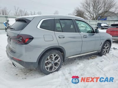 Trzecie zdjęcie samochodu z tyłu: 2024 BMW X3 XDRIVE30I VIN:5UX53DP04R9X24162 - miniatura