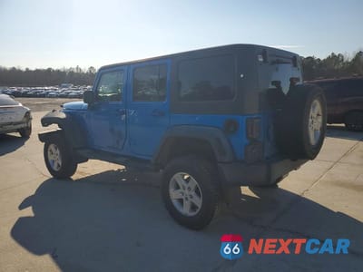 Drugie zdjęcie samochodu z przodu: 2015 JEEP WRANGLER UNLIMITED SPORT VIN:1C4BJWDG2FL635115 - miniatura