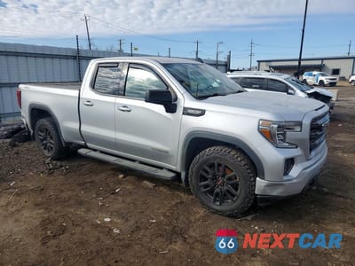 Czwarte zdjęcie samochodu z boku: 2019 GMC SIERRA K1500 ELEVATION VIN:1GTR9CED1KZ215962 - miniatura