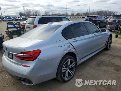 Trzecie zdjęcie samochodu z tyłu: 2019 BMW 740 I VIN:WBA7E2C56KB217513 - miniatura