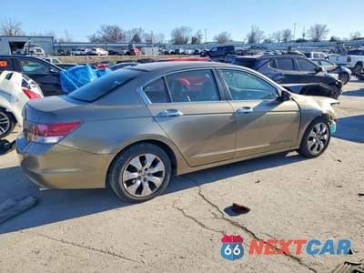 Trzecie zdjęcie samochodu z tyłu: 2008 HONDA ACCORD EXL VIN:1HGCP36898A023520 - miniatura