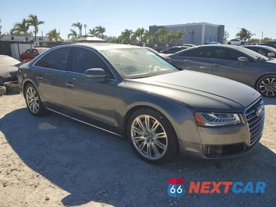 Czwarte zdjęcie samochodu z boku: 2015 AUDI A8 QUATTRO VIN:WAUJGAFD9FN005299 - miniatura