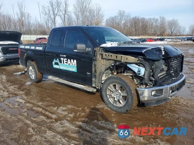 Czwarte zdjęcie samochodu z boku: 2015 FORD F150 SUPER CAB VIN:1FTEX1EP6FFD12648 - miniatura