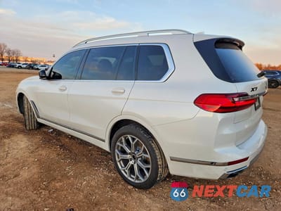 Drugie zdjęcie samochodu z przodu: 2020 BMW X7 XDRIVE40I VIN:5UXCW2C0XL9B11384 - miniatura