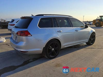 Trzecie zdjęcie samochodu z tyłu: 2016 VOLKSWAGEN GOLF SPORTWAGEN S VIN:3VWC17AU4GM514913 - miniatura