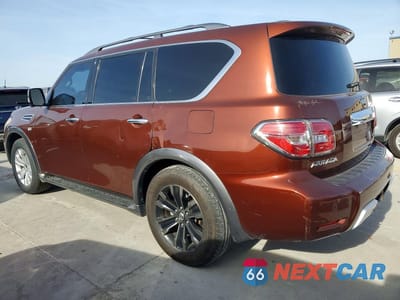 Drugie zdjęcie samochodu z przodu: 2017 NISSAN ARMADA PLATINUM VIN:JN8AY2NF1H9303029 - miniatura
