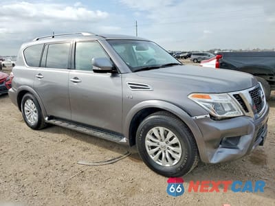 Czwarte zdjęcie samochodu z boku: 2019 NISSAN ARMADA SV VIN:JN8AY2ND1KX010409 - miniatura