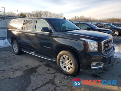 Czwarte zdjęcie samochodu z boku: 2019 GMC YUKON XL K1500 SLT VIN:1GKS2GKC4KR163837 - miniatura