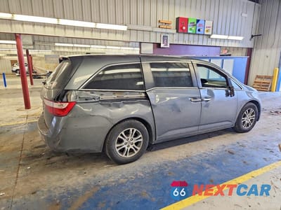 Trzecie zdjęcie samochodu z tyłu: 2013 HONDA ODYSSEY EXL VIN:5FNRL5H69DB030576 - miniatura