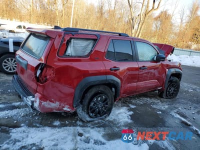 Trzecie zdjęcie samochodu z tyłu: 2025 TOYOTA 4RUNNER SR5 VIN:JTEVA5BR7S5051623 - miniatura