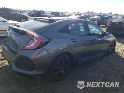 Trzecie zdjęcie samochodu z tyłu: 2019 HONDA CIVIC SPORT VIN:SHHFK7H47KU405411 - miniatura
