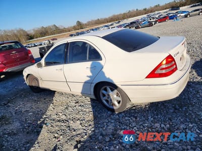 Drugie zdjęcie samochodu z przodu: 2003 MERCEDES-BENZ C 240 4MATIC VIN:WDBRF81J93F419220 - miniatura