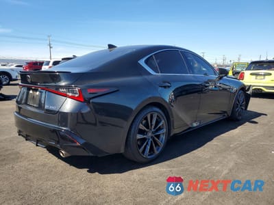 Trzecie zdjęcie samochodu z tyłu: 2021 LEXUS IS 350 F SPORT VIN:JTHGZ1B28M5044666 - miniatura