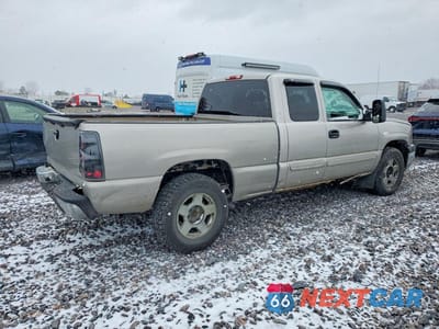 Trzecie zdjęcie samochodu z tyłu: 2004 CHEVROLET SILVERADO K1500 VIN:1GCEK19T44Z155123 - miniatura