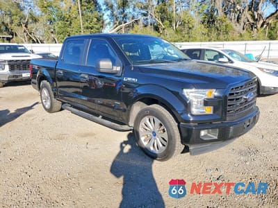 Czwarte zdjęcie samochodu z boku: 2017 FORD F150 SUPERCREW VIN:1FTEW1CP4HFC42981 - miniatura