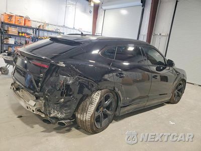 Trzecie zdjęcie samochodu z tyłu: 2019 LAMBORGHINI URUS VIN:ZPBUA1ZL6KLA04680 - miniatura