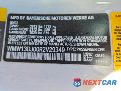 Zdjęcie 14 z 15 samochodu: 2024 MINI COOPER SE VIN:WMW13DJ00R2V29349 - miniatura