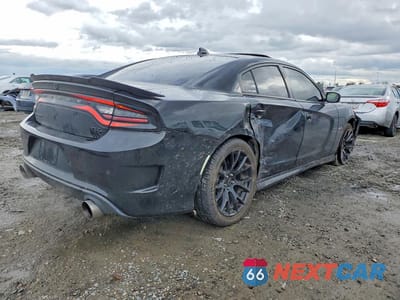 Trzecie zdjęcie samochodu z tyłu: 2019 DODGE CHARGER VIN:2C3CDXCT6KH542206 - miniatura