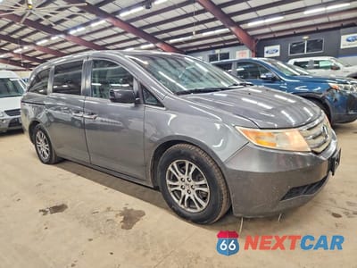 Czwarte zdjęcie samochodu z boku: 2012 HONDA ODYSSEY EX VIN:5FNRL5H48CB063310 - miniatura