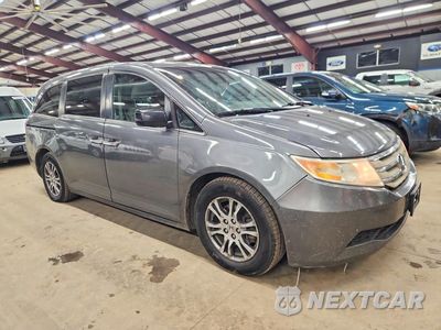 Czwarte zdjęcie samochodu z boku: 2012 HONDA ODYSSEY EX VIN:5FNRL5H48CB063310 - miniatura