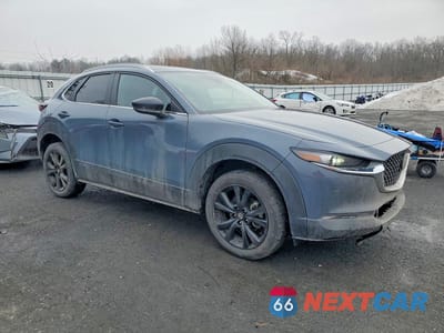 Czwarte zdjęcie samochodu z boku: 2022 MAZDA CX-30 PREFERRED VIN:3MVDMBCL4NM408060 - miniatura