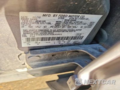 Zdjęcie 12 z 12 samochodu: 2012 FORD F250 SUPER DUTY VIN:1FT7W2A6XCEB37031 - miniatura