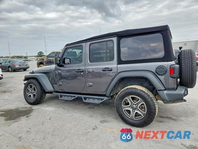 Drugie zdjęcie samochodu z przodu: 2022 JEEP WRANGLER UNLIMITED SPORT VIN:1C4HJXDG4NW172780 - miniatura
