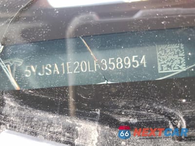 Zdjęcie 13 z 13 samochodu: 2020 TESLA MODEL S VIN:5YJSA1E20LF358954 - miniatura