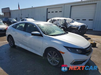 Czwarte zdjęcie samochodu z boku: 2019 HONDA CIVIC EX VIN:19XFC1F38KE013422 - miniatura