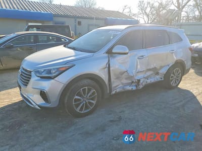 2017 HYUNDAI SANTA FE SE KM8SM4HF7HU194474 - główne zdjęcie licytacji z USA - miniatura