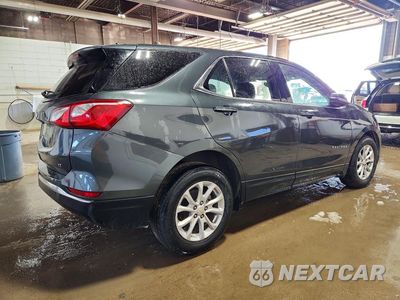 Trzecie zdjęcie samochodu z tyłu: 2019 CHEVROLET EQUINOX LT VIN:3GNAXKEV6KS610018 - miniatura