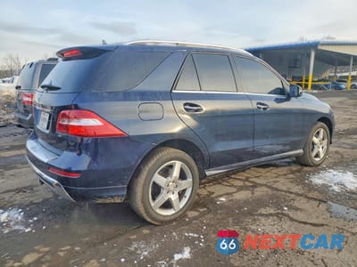 Trzecie zdjęcie samochodu z tyłu: 2014 MERCEDES-BENZ ML 350 VIN:4JGDA5JB9EA299982 - miniatura
