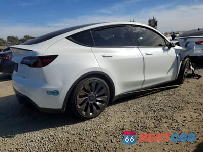 Trzecie zdjęcie samochodu z tyłu: 2023 TESLA MODEL Y VIN:7SAYGDEF3PF741129 - miniatura