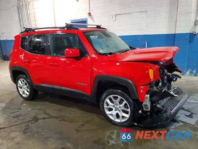 Czwarte zdjęcie samochodu z boku: 2017 JEEP RENEGADE LATITUDE VIN:ZACCJBBB6HPE84671 - miniatura