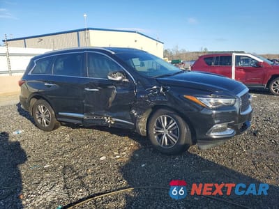 Czwarte zdjęcie samochodu z boku: 2019 INFINITI QX60 LUXE VIN:5N1DL0MM2KC562436 - miniatura