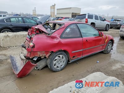 Trzecie zdjęcie samochodu z tyłu: 1994 HONDA CIVIC EX VIN:2HGEJ1225RH529476 - miniatura