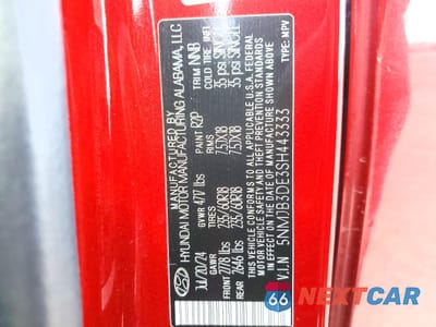 Zdjęcie 14 z 15 samochodu: 2025 HYUNDAI TUCSON SEL VIN:5NMJB3DE3SH443333 - miniatura