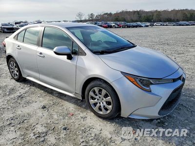 Czwarte zdjęcie samochodu z boku: 2021 TOYOTA COROLLA LE VIN:5YFEPMAE5MP184334 - miniatura