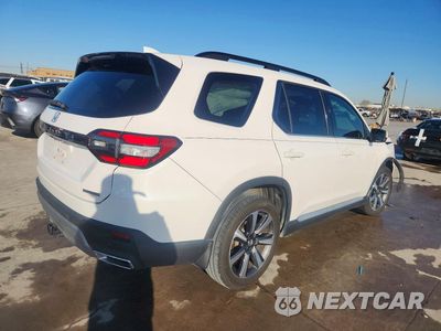 Trzecie zdjęcie samochodu z tyłu: 2023 HONDA PILOT TOURING VIN:5FNYG2H73PB001554 - miniatura