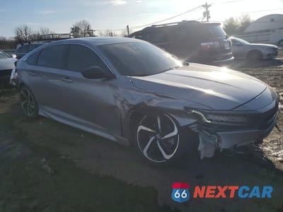 Czwarte zdjęcie samochodu z boku: 2022 HONDA ACCORD SPORT VIN:1HGCV2F34NA007032 - miniatura