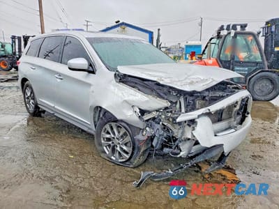 Czwarte zdjęcie samochodu z boku: 2015 INFINITI QX60 VIN:5N1AL0MN1FC511933 - miniatura