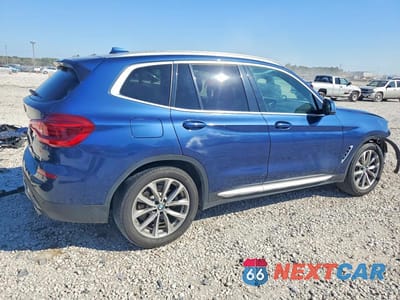 Trzecie zdjęcie samochodu z tyłu: 2019 BMW X3 SDRIVE30I VIN:5UXTR7C55KLR44928 - miniatura