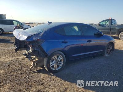 Trzecie zdjęcie samochodu z tyłu: 2020 HYUNDAI ELANTRA SEL VIN:5NPD84LF9LH559359 - miniatura