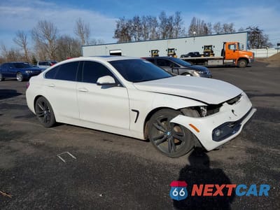 Czwarte zdjęcie samochodu z boku: 2019 BMW 430I GRAN COUPE VIN:WBA4J1C56KBM12620 - miniatura
