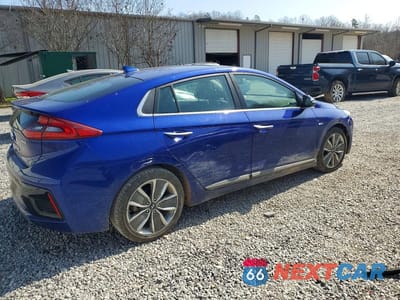 Trzecie zdjęcie samochodu z tyłu: 2019 HYUNDAI IONIQ LIMITED VIN:KMHC05LC8KU142927 - miniatura