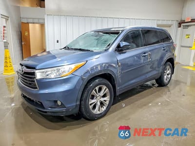 2014 TOYOTA HIGHLANDER XLE 5TDJKRFH0ES057383 - główne zdjęcie licytacji z USA - miniatura
