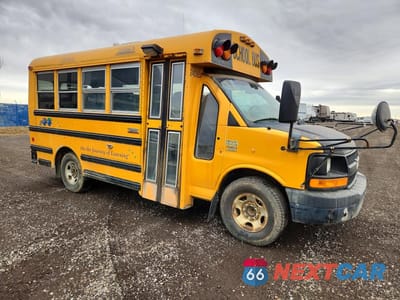 Czwarte zdjęcie samochodu z boku: 2012 THOMAS MINOTOUR G3500 - SCHOOL BUS VIN:1GB0G2BA5C1192984 - miniatura