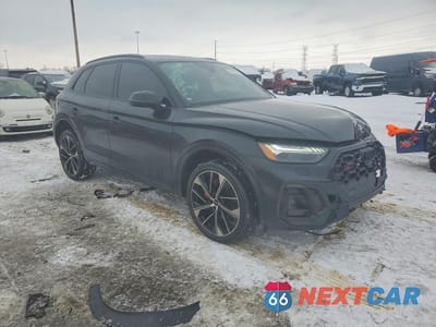 Czwarte zdjęcie samochodu z boku: 2024 AUDI SQ5 PRESTIGE VIN:WA1C4AFY7R2019757 - miniatura