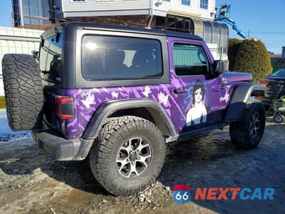 Trzecie zdjęcie samochodu z tyłu: 2023 JEEP WRANGLER RUBICON VIN:1C4HJXCG1PW564507 - miniatura