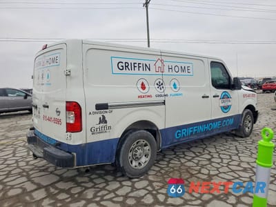 Trzecie zdjęcie samochodu z tyłu: 2018 NISSAN NV 1500 DELIVERY VAN VIN:1N6BF0KY6JN817856 - miniatura